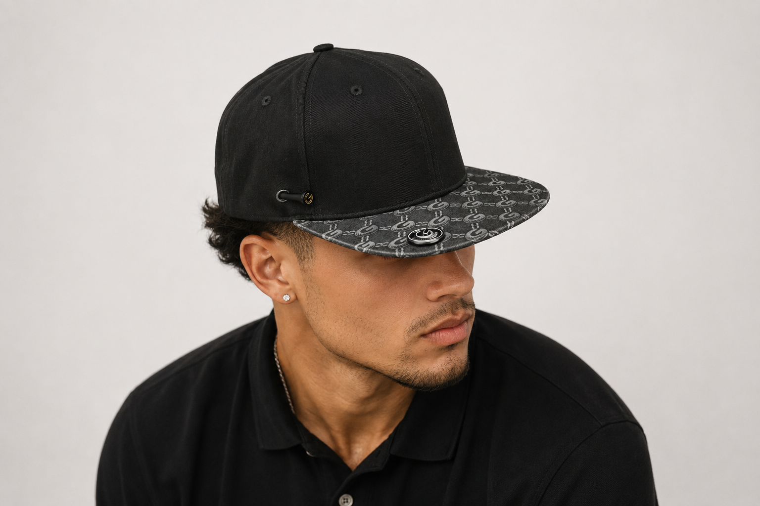G•BALL 001 Classic Snapback golf cap, additional product view 2